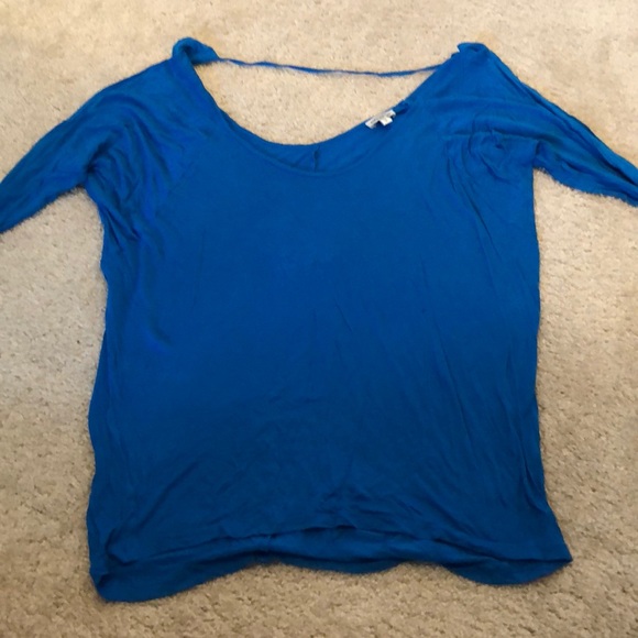 Express Tops - Express Blue Tunic